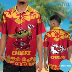 Kansas City Chiefs Hawaiian Shirt Baby Yoda Chiefs Gift