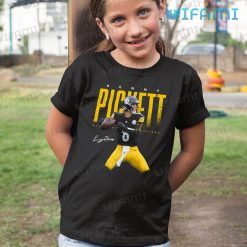 Kenny Pickett Shirt Pickett Signature Pittsburgh Steelers Kid Tshirt