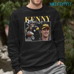 Kenny Pickett Shirt Pickett Wearing Hat Pittsburgh Steelers Sweatshirt