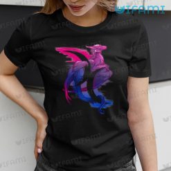 LGBT Shirt Bisexual Flag Dragon LGBT Gift