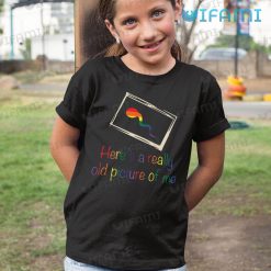 LGBT Shirt Heres A Really Old Picture Of Me Sperm LGBT Kid Tshirt