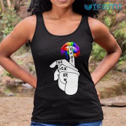 LGBT Shirt Lips Shut The Fuck Up LGBT Tank Top