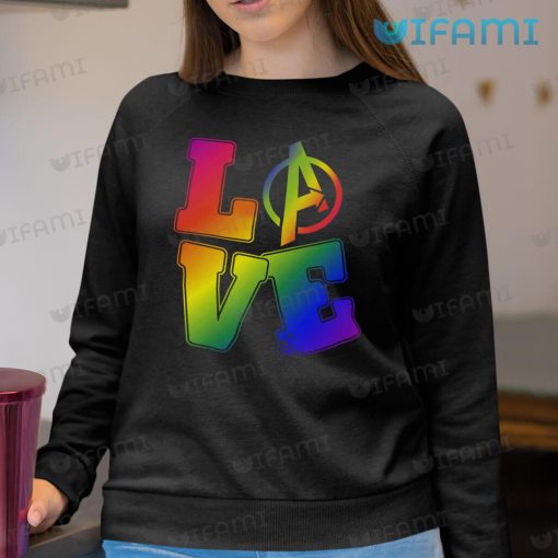 LGBT Shirt Love Avengers Logo LGBTQ Gift