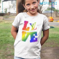 LGBT Shirt Love Louis Vuitton Logo LGBT Kid Tshirt