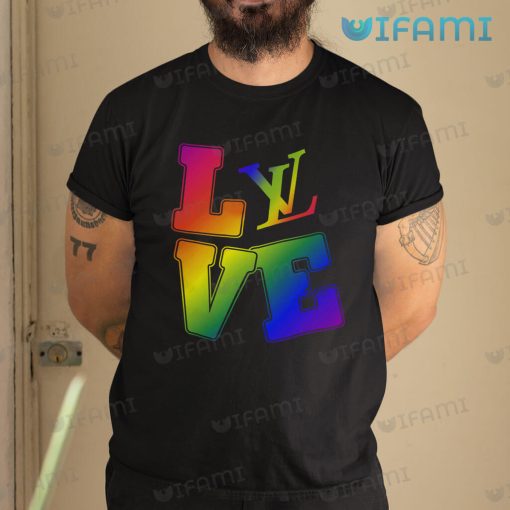 LGBT Shirt Love Louis Vuitton Logo LGBT Gift