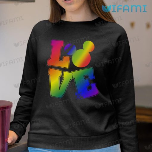LGBT Shirt Love Mickey Mouse Logo LGBT Gift