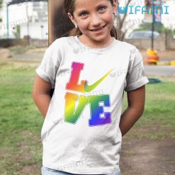 LGBT Shirt Love Nike Logo LGBT Kid Tshirt