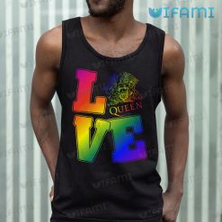 LGBT Shirt Love Queen Rock Band Logo LGBT Tank Top