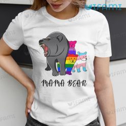 LGBT Shirt Mama Bear Transgender Bisexual Colors LGBTQ Gift