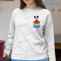 LGBT Shirt Mickey Heart Pocket LGBT Sweatshirt