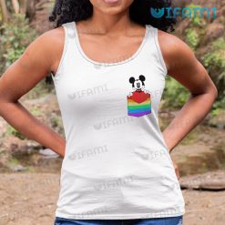 LGBT Shirt Mickey Heart Pocket LGBT Tank Top