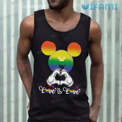 LGBT Shirt Mickey Mouse Love Is Love LGBT Tank Top