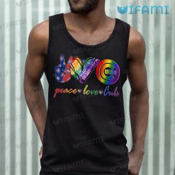 LGBT Shirt Peace Love Chicago Cubs LGBT Tank Top