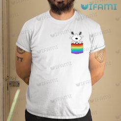 LGBT Shirt Snoopy Pocket LGBT Gift