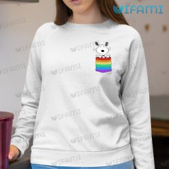 LGBT Shirt Snoopy Pocket LGBT Sweatshirt