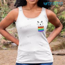 LGBT Shirt Snoopy Pocket LGBT Tank Top