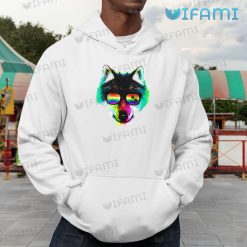 LGBT Shirt Wolf In Sunglasses LGBT Gift
