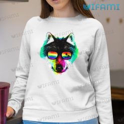 LGBT Shirt Wolf In Sunglasses LGBT Sweatshirt