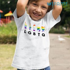 LGBTQ Tshirt Liberty Guns Beer Trump BBQ LGBTQ Kid Tshirt