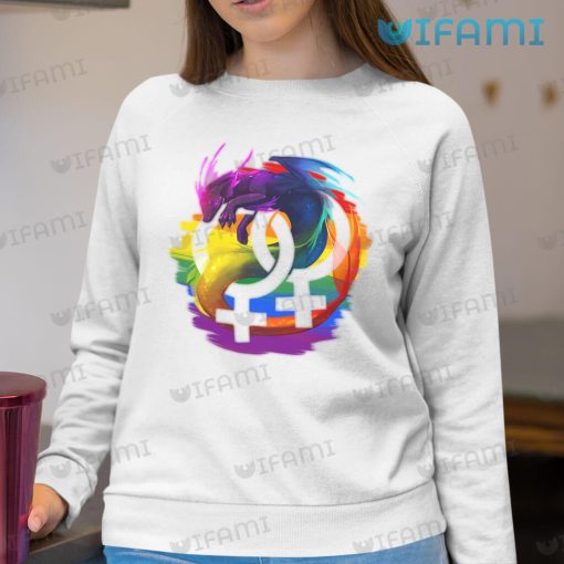 Lesbian Shirt Lesbian Dragon LGBT Gift