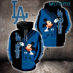 Los Angeles Dodgers Hoodie 3D Mickey Mouse Dodgers Gift