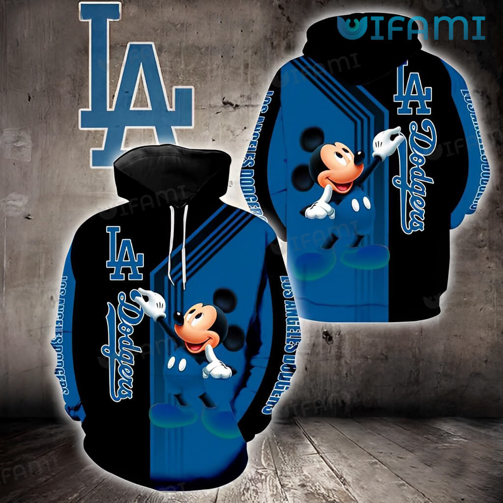 Los Angeles Dodgers Hoodie 3D Mickey Mouse Dodgers Gift - Personalized  Gifts: Family, Sports, Occasions, Trending