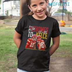 Mahomes Shirt Mahomes To Kelce 15x87 Kansas City Chiefs Kid Tshirt