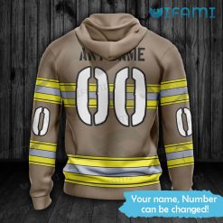 Maple Leafs Hoodie 3D Courage Firefighter Custom Toronto Maple Leafs Present Back