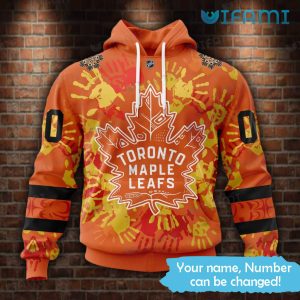 Maple Leafs Hoodie 3D Every Child Matters Personalized Toronto Maple Leafs Gift