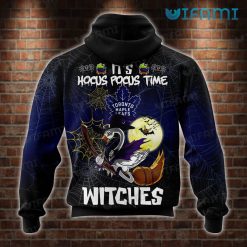 Maple Leafs Hoodie 3D Its Hocus Pocus Time Flamingo Witches Toronto Maple Leafs Present Back