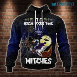 Maple Leafs Hoodie 3D Its Hocus Pocus Time Flamingo Witches Toronto Maple Leafs Zipper
