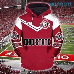 Ohio State Buckeyes Hoodie 3D NCAA Logo Ohio State Gift