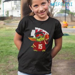 Patrick Mahomes Shirt Baby Yoda Kansas City Chiefs Kid Tshirt