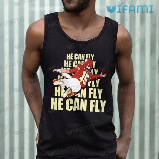 Patrick Mahomes Shirt He Can Fly Kansas City Chiefs Gift