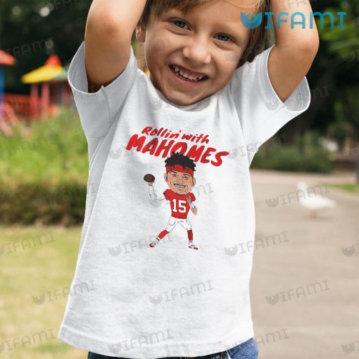 Patrick Mahomes Shirt Rollin With Mahomes Big Head Chiefs Gift