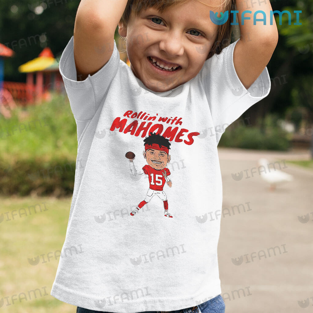 Kansas City Patrick Mahomes Shirt Rollin With Mahomies -   in 2023