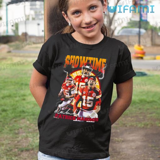 Patrick Mahomes Shirt Showtimes Autograph Kansas City Chiefs Gift