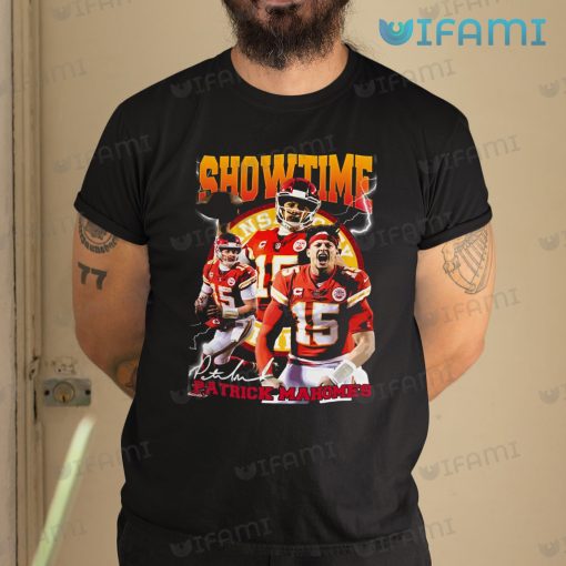 Patrick Mahomes Shirt Showtimes Autograph Kansas City Chiefs Gift