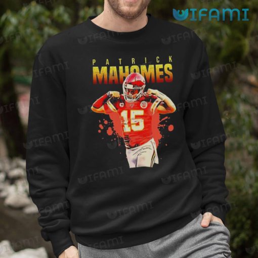 Patrick Mahomes Shirt Splatter Background Kansas City Chiefs Gift