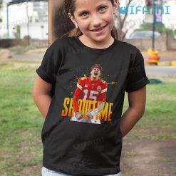 Patrick Mahomes Shirt Splatter Pattern Showtime Chiefs Kid Shirt