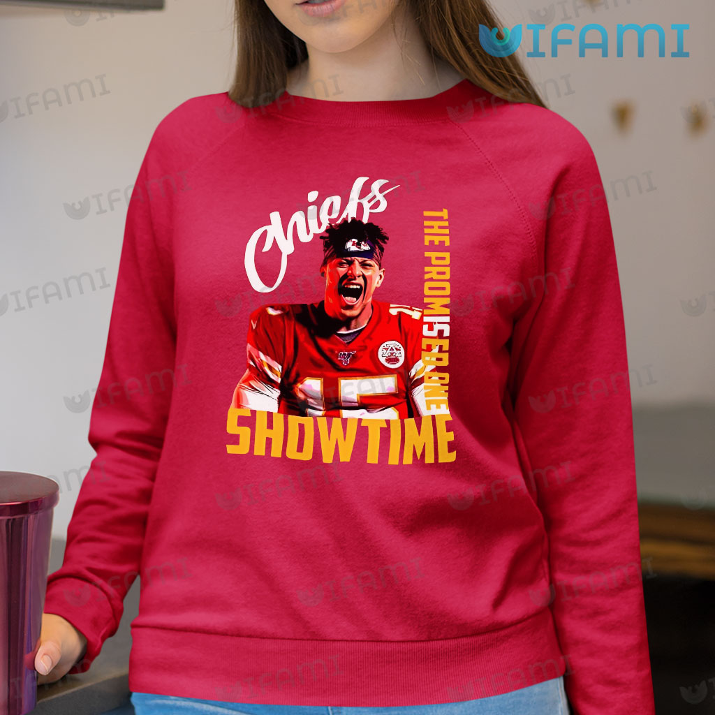 Men's Patrick Mahomes Red Kansas City Chiefs It's Showtime T-Shirt