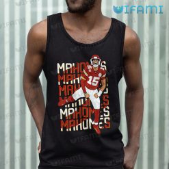 Patrick Mahomes Shirt Typography Kansas City Chiefs Tank Top