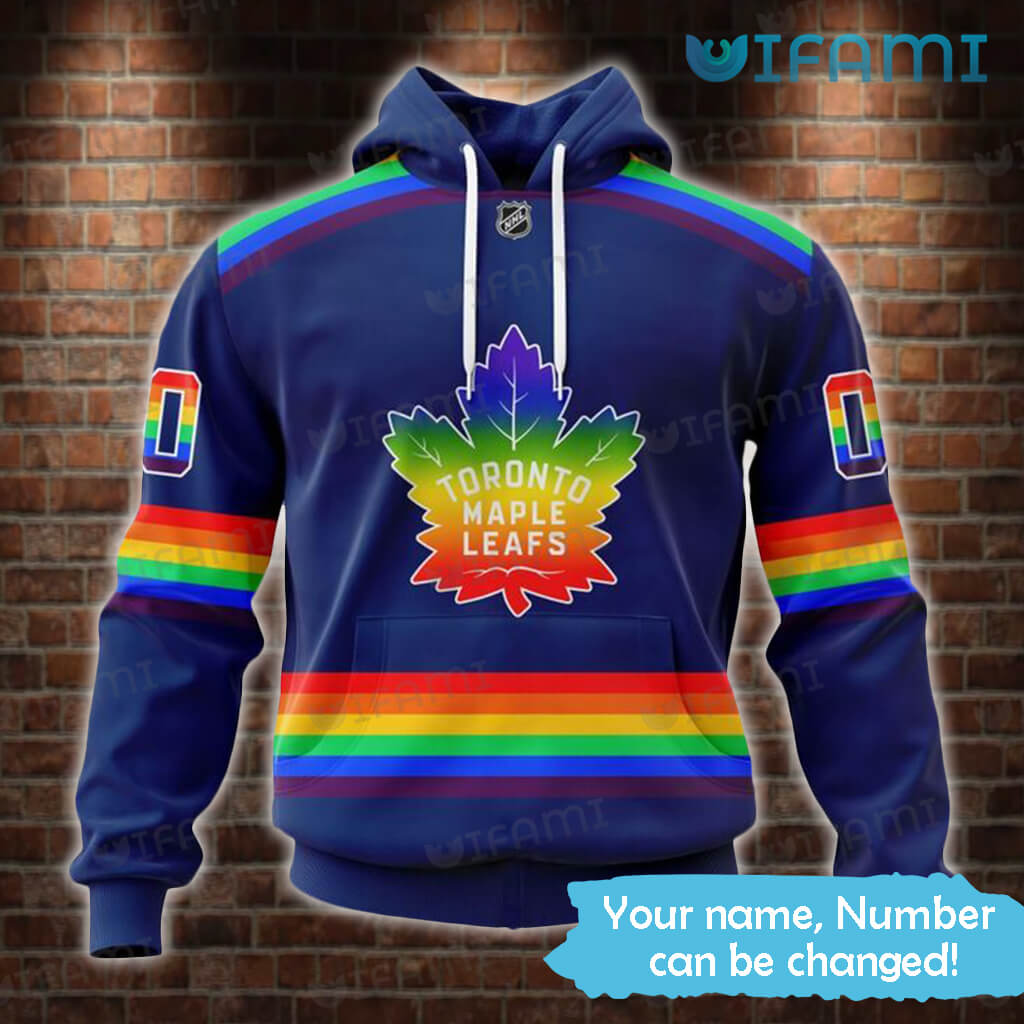 Get Cozy in a Personalized LGBT Maple Leafs Hoodie