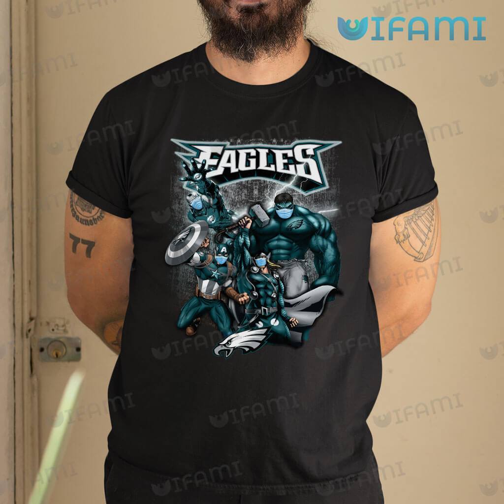 Unite Against COVID-19 with Our Eagles Avengers Shirt