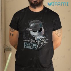 Philadelphia Eagles Shirt Jack Skellington Fear The Eagles Gift