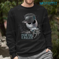 Philadelphia Eagles Shirt Jack Skellington Fear The Eagles Sweatshirt