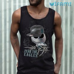 Philadelphia Eagles Shirt Jack Skellington Fear The Eagles Tank Top