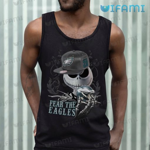 Philadelphia Eagles Shirt Jack Skellington Fear The Eagles Gift