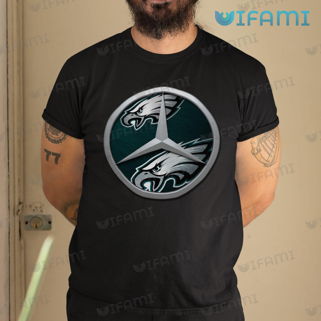 Fly High in Style with our Eagles Mercedes Tee!