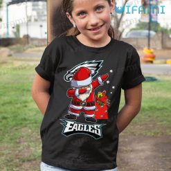 Philadelphia Eagles Shirt Santa Claus Sack Christmas Eagles Kid Shirt
